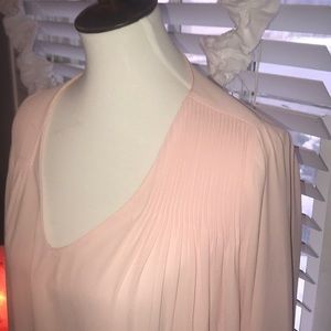 BANANA REPUBLIC | pintucked blouse